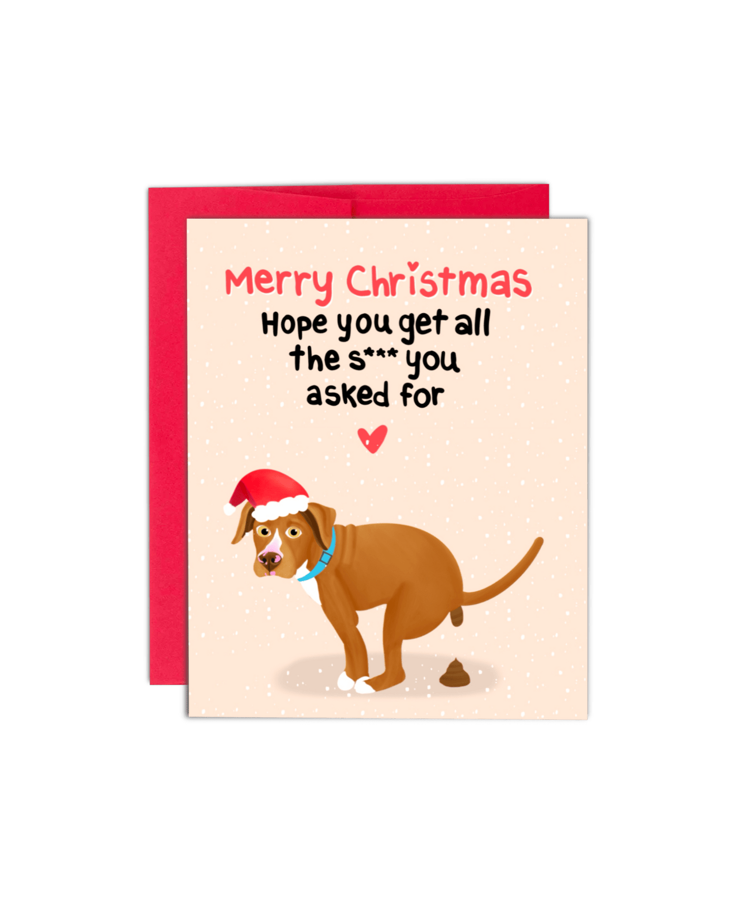 All the s*** (Christmas Edition) Card - Giordanelli Art