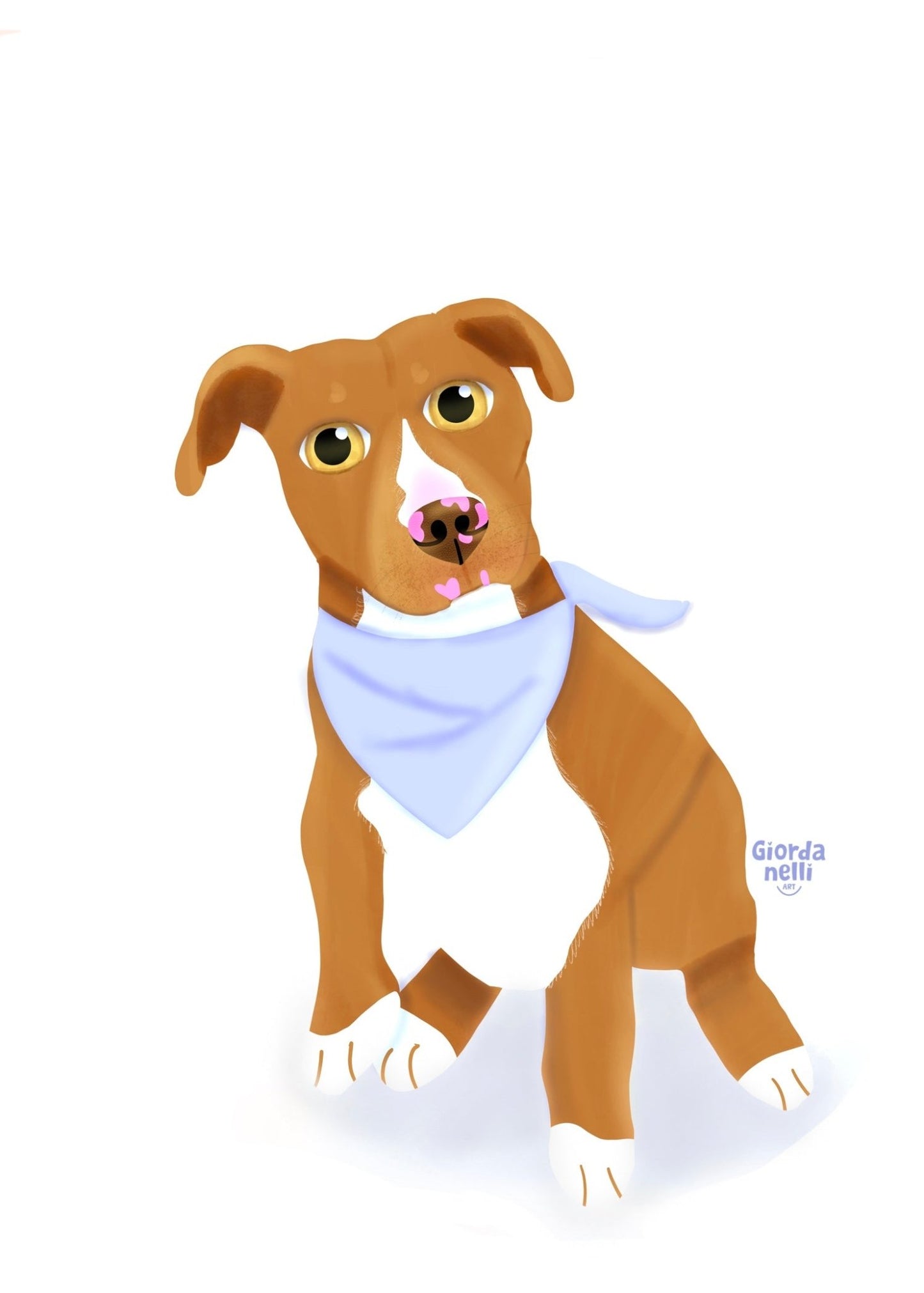 Custom Pet Illustration - Giordanelli Art